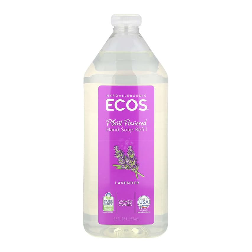 Ecos®, Plant Powered Hand Soap Refill, Lavender