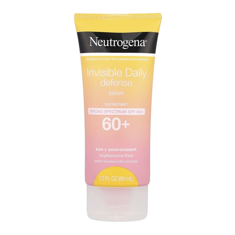Invisible Daily Defense Sunscreen Lotion, SPF 60+