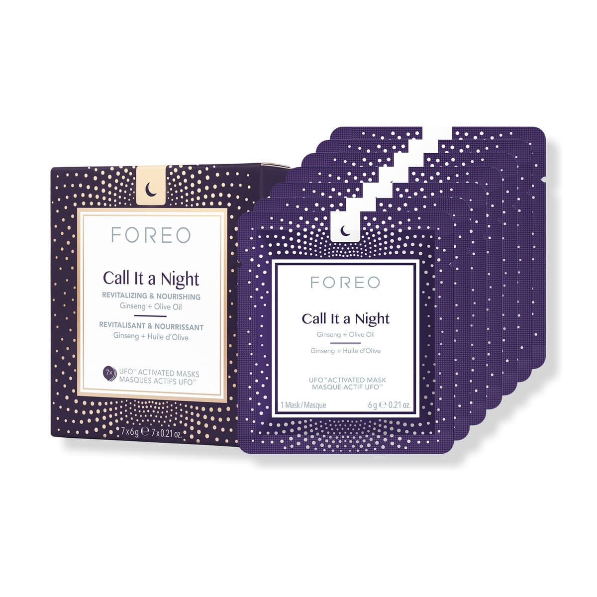 Call It A Night Revitalizing & Nourishing UFO Activated Sheet Masks