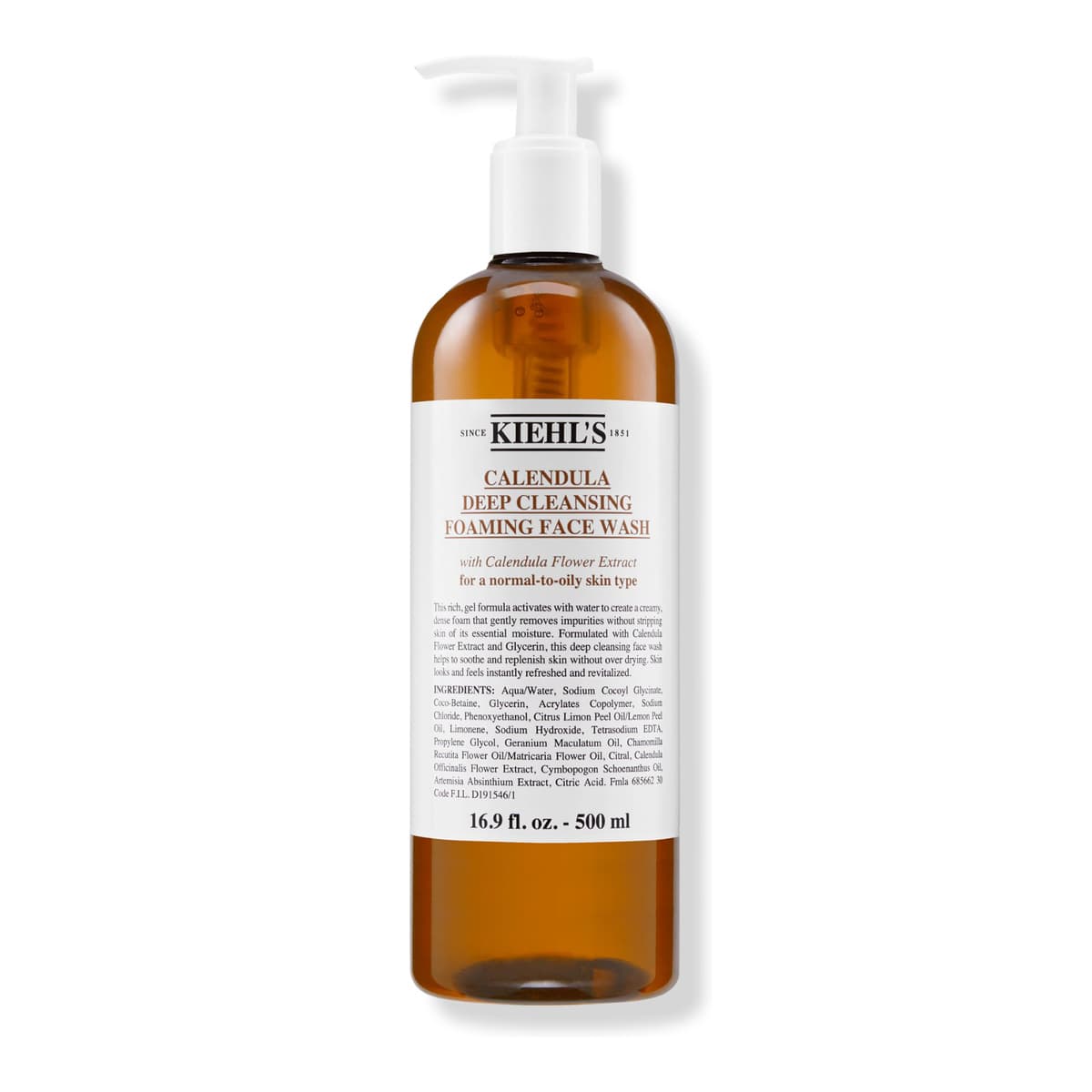 Calendula Deep Cleansing Foaming Face Wash