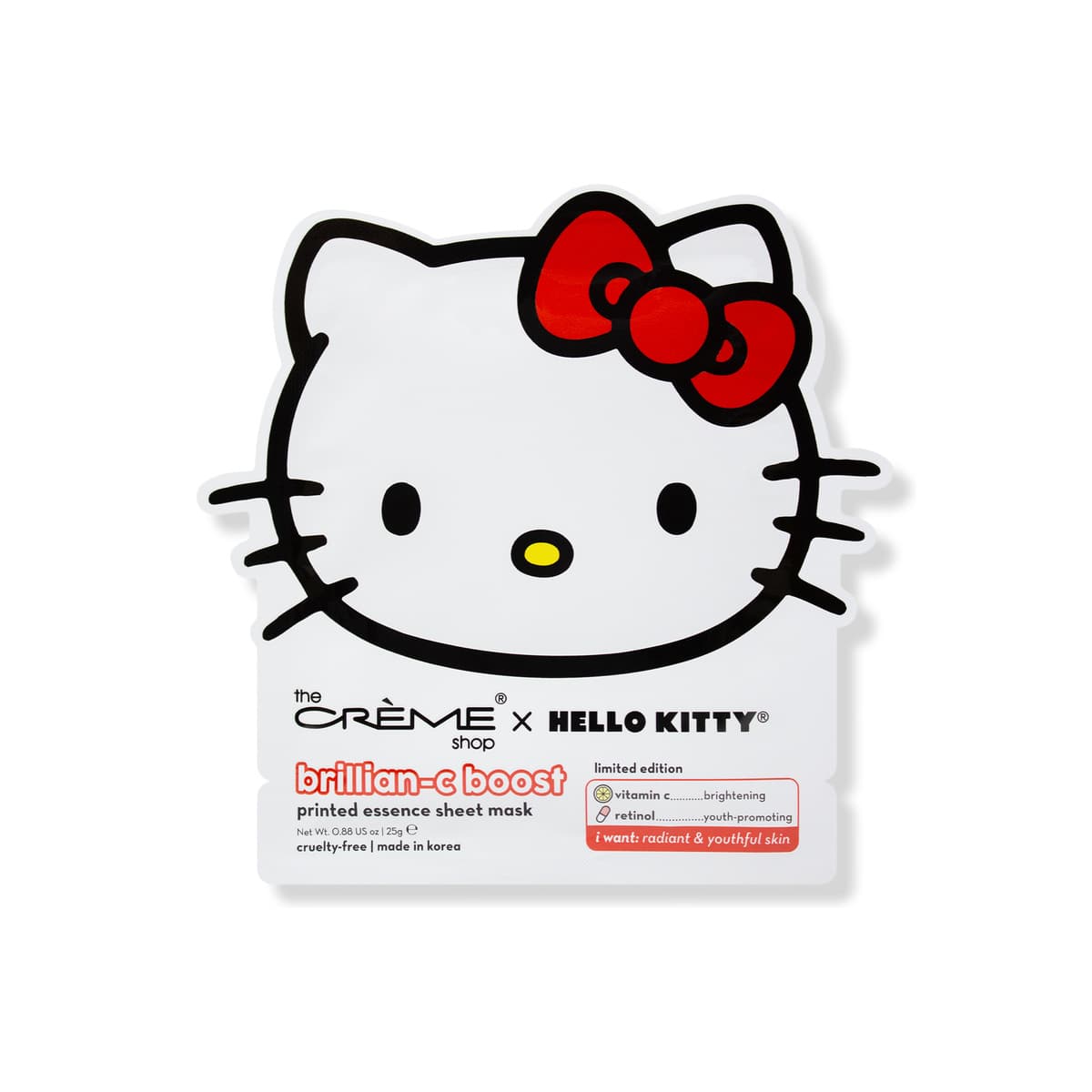 Hello Kitty Brillian-C Boost Printed Essence Sheet Mask