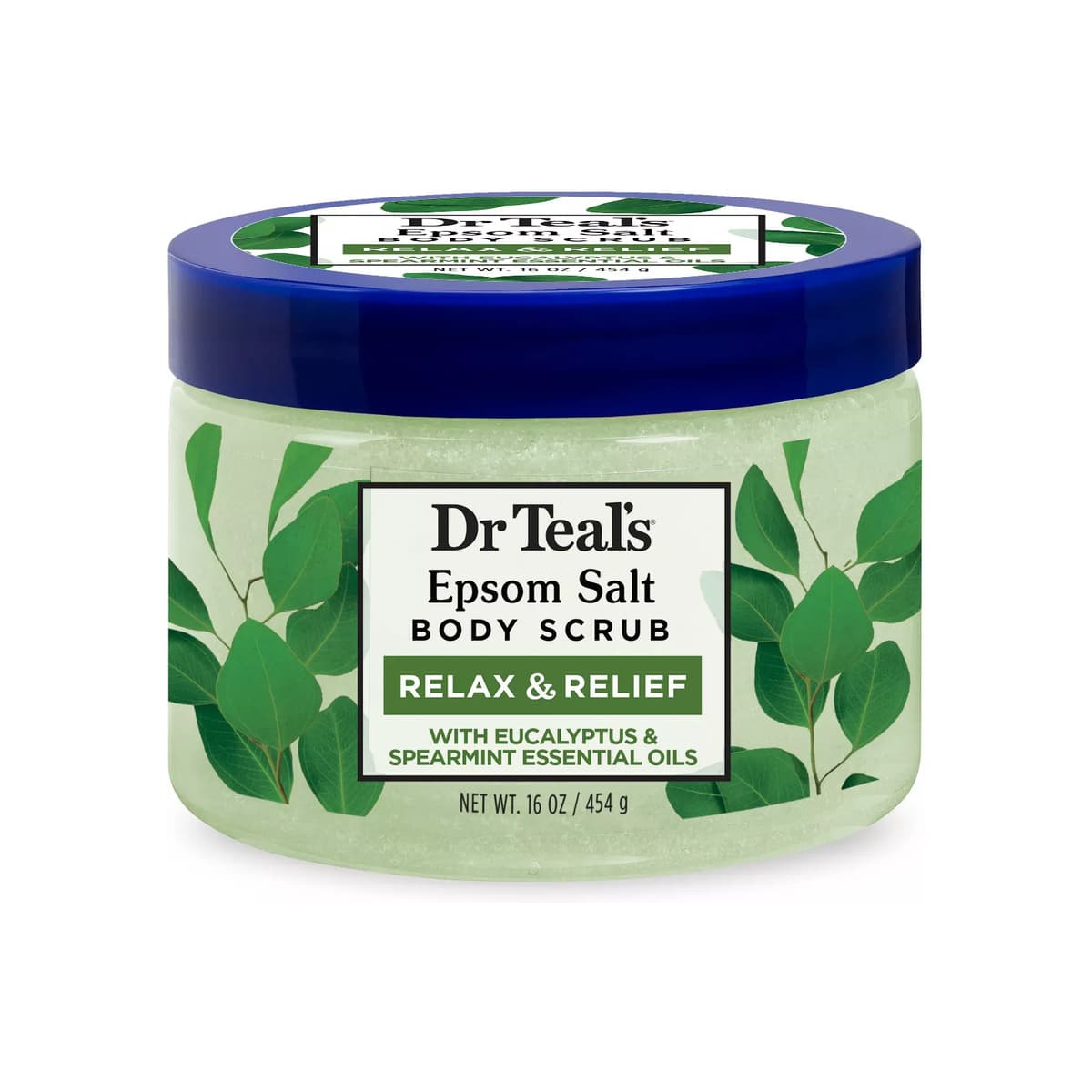 Exfoliate & Renew Eucalyptus & Spearmint Epsom Salt Body Scrub
