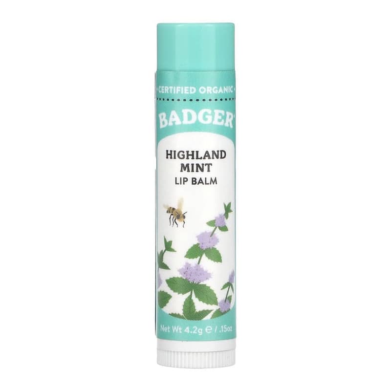 Organic, Lip Balm, Highland Mint
