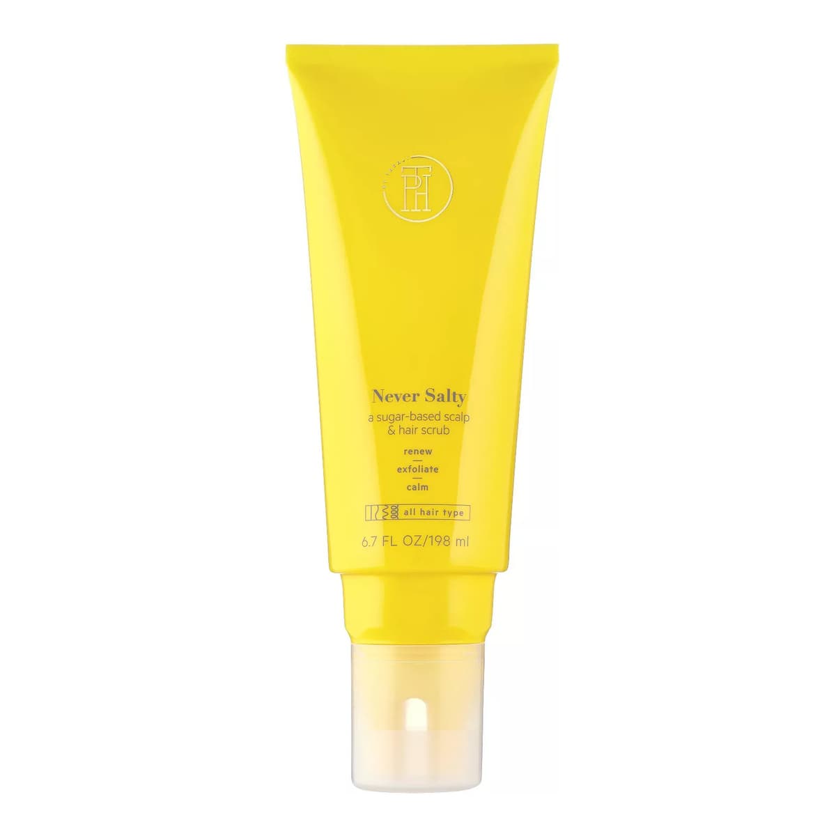 By Taraji Never Salty Exfoliating Sugar Scalp Scrub Rinse with Apple Cider Vinegar & Peppermint Oil