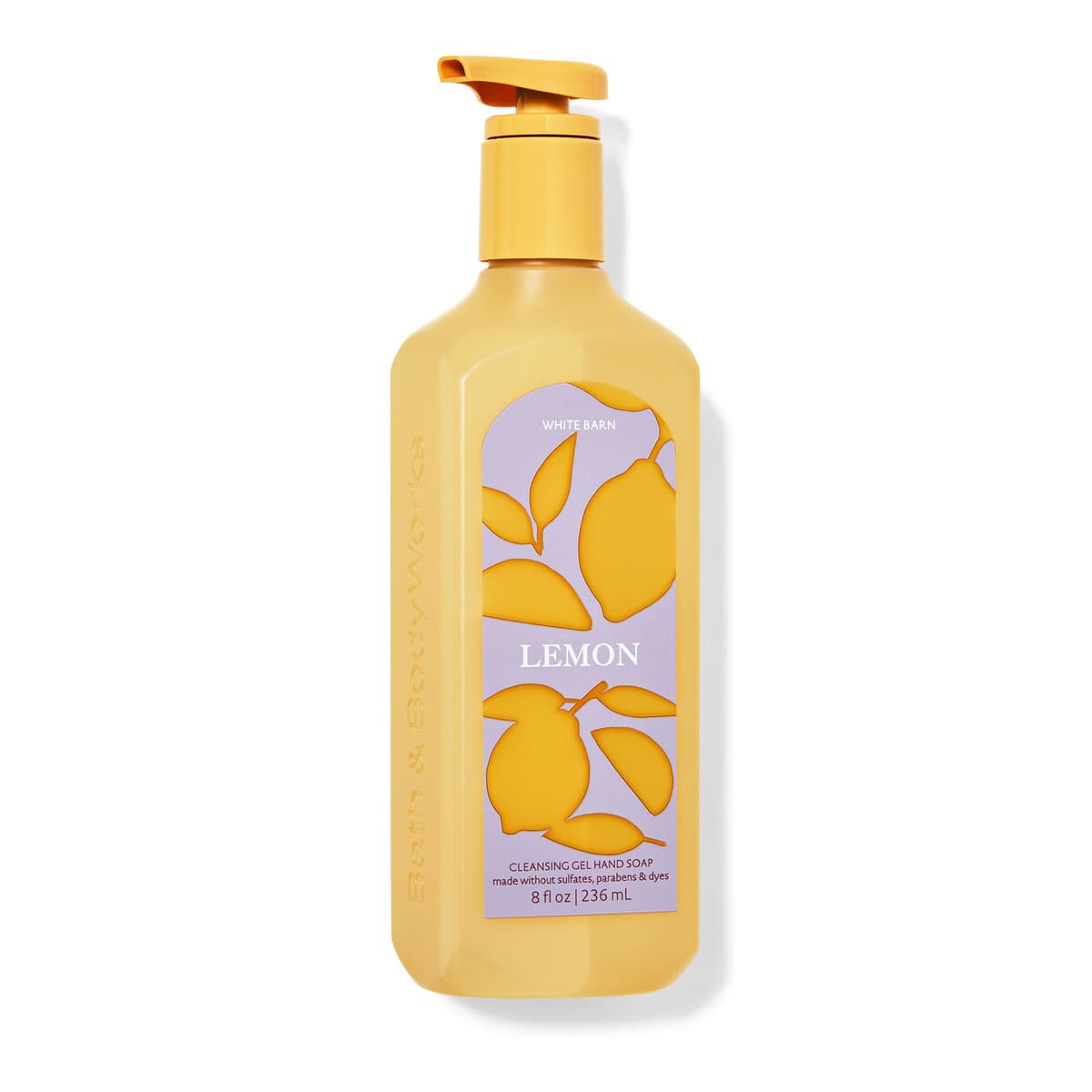 White Barn, Lemon, Cleansing Gel Hand Soap