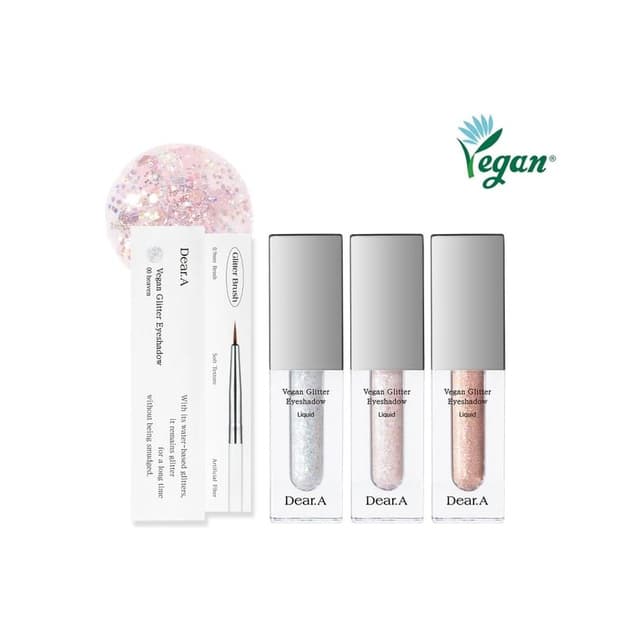 Vegan Glitter Eyeshadow, #00 Heaven