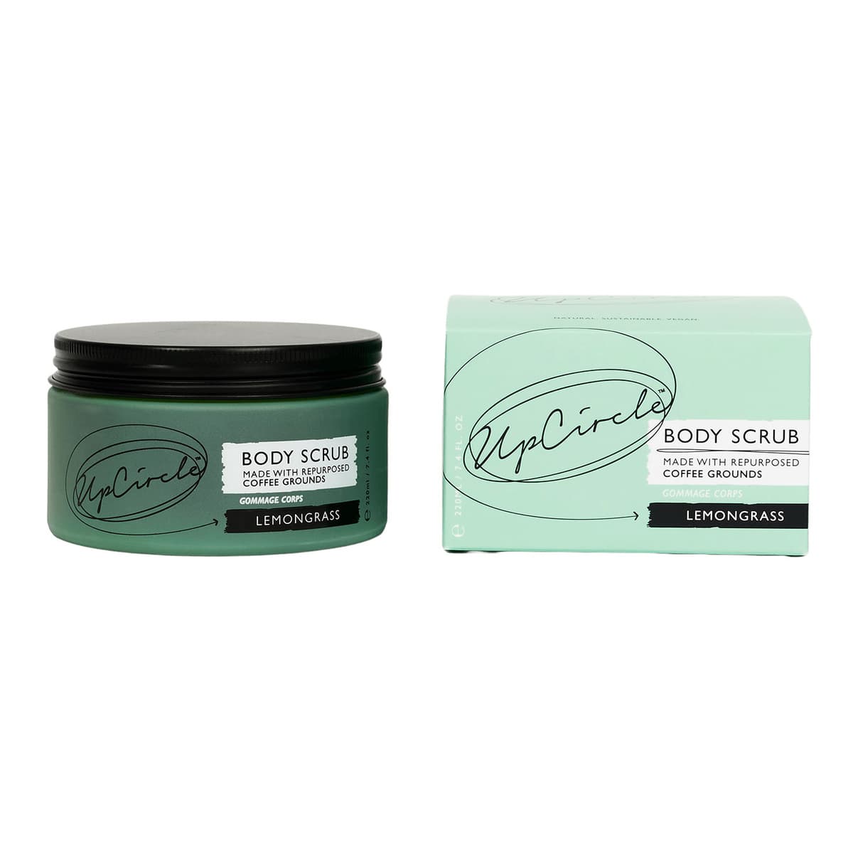 Lemongrass Body Scrub with Coffee