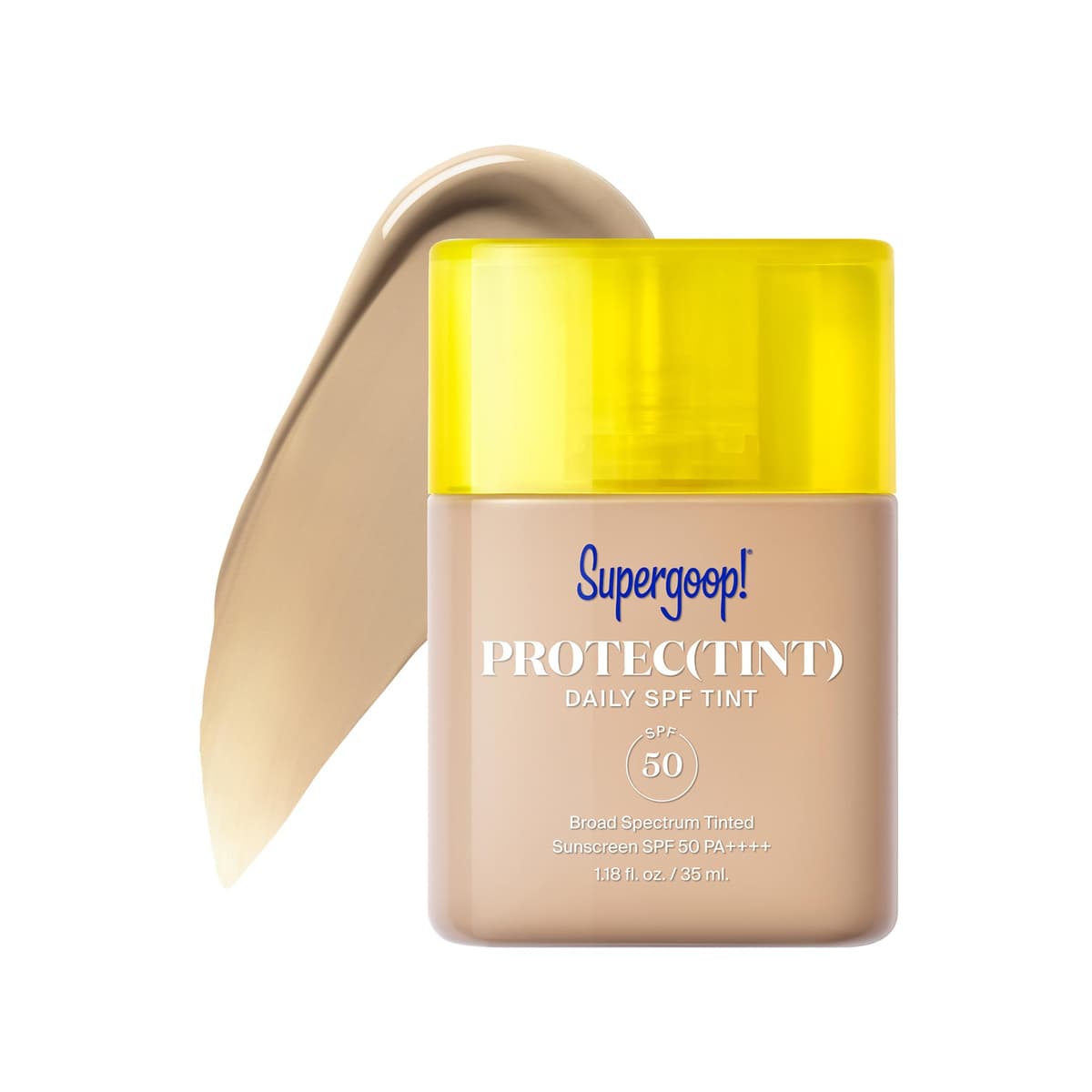 Protec(tint) Daily SPF Tint SPF 50 Sunscreen Skin Tint with Ectoin, 22W