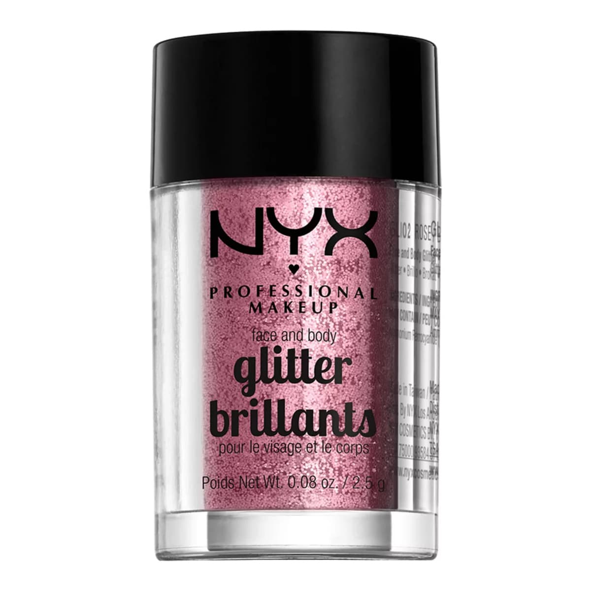 Face and Body Glitter, Rose