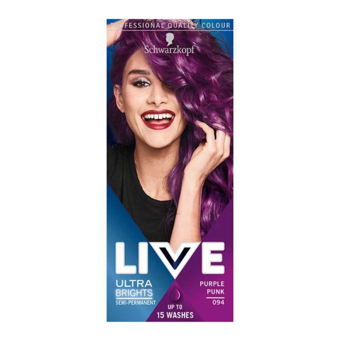 LIVE Purple Punk 094 Semi-Permanent Hair Dye