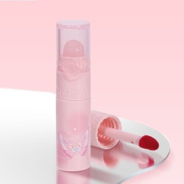 Dual-Ended Clear Watery Lip Gloss, V01# Guava Sweet Dream