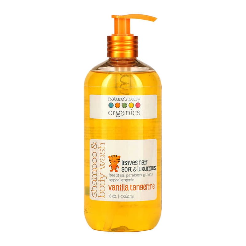Shampoo & Body Wash, Vanilla Tangerine