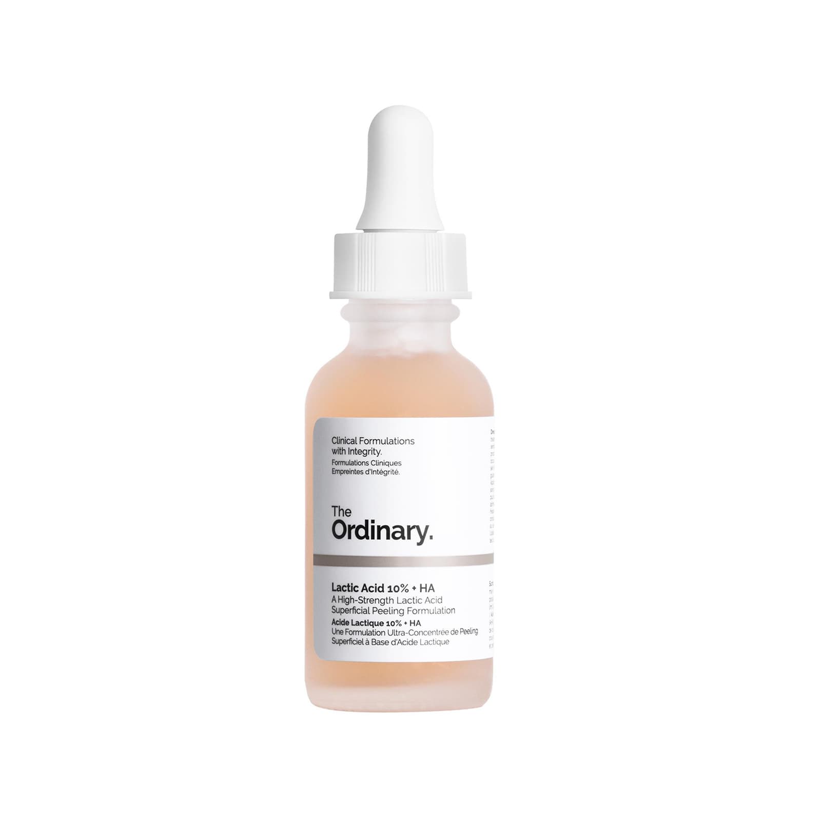 Lactic Acid 10% + HA 2% Superficial Peeling Formulation