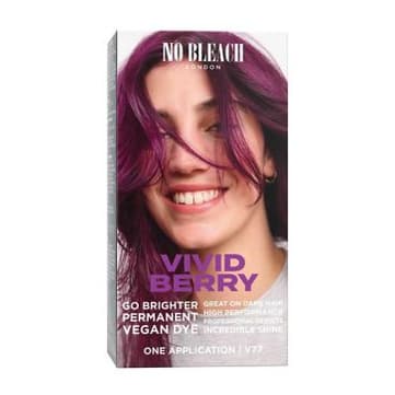 No Bleach Vivid Berry Vegan Permanent Hair Dye