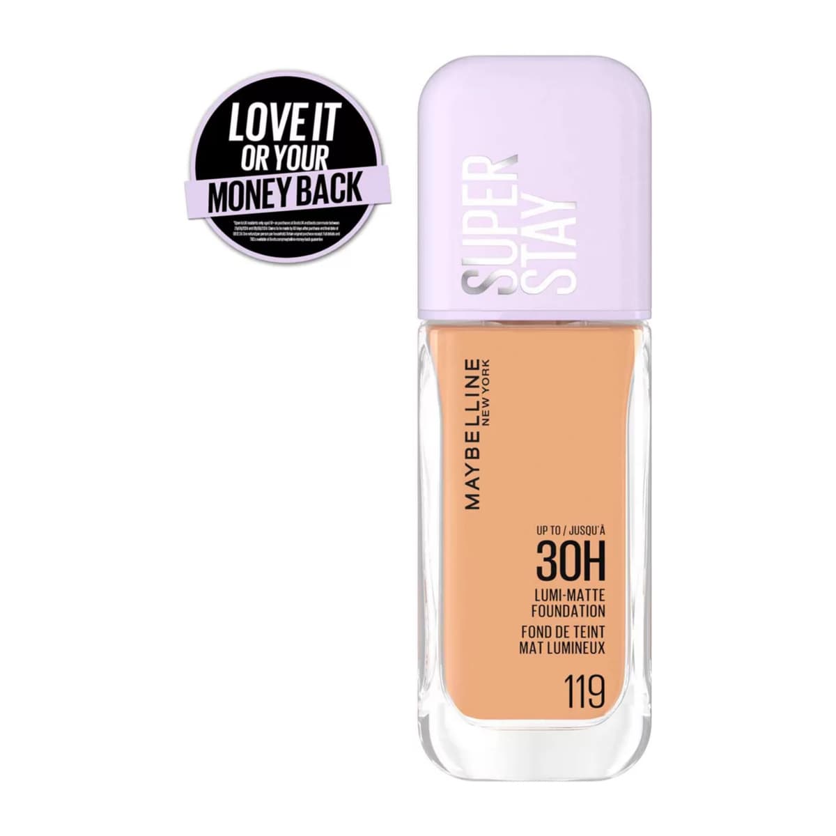 New York Super Stay Lumi Matte Foundation, #119