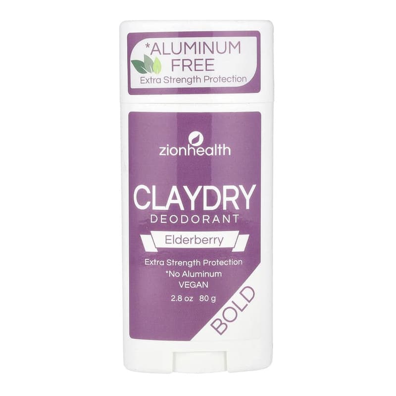 Bold, ClayDry Deodorant, Elderberry
