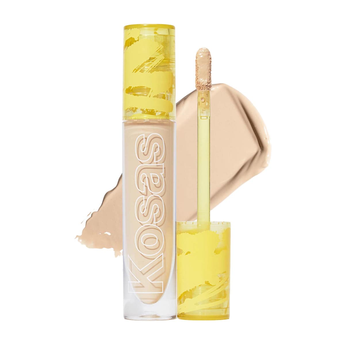 Revealer Super Creamy + Brightening Concealer with Caffeine and Hyaluronic Acid, Tone 04 N