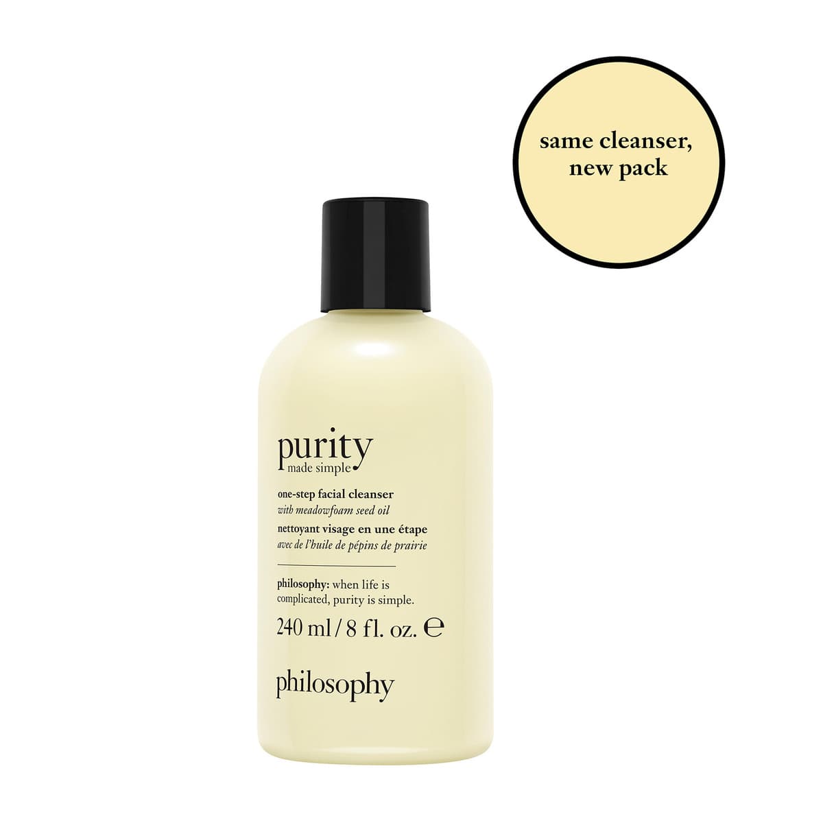 Purity Made Simple 3-in-1 Cleanser for Face and Eyes