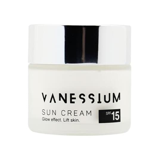 Sun Cream. Glow Effect. Lift Skin. SPF15