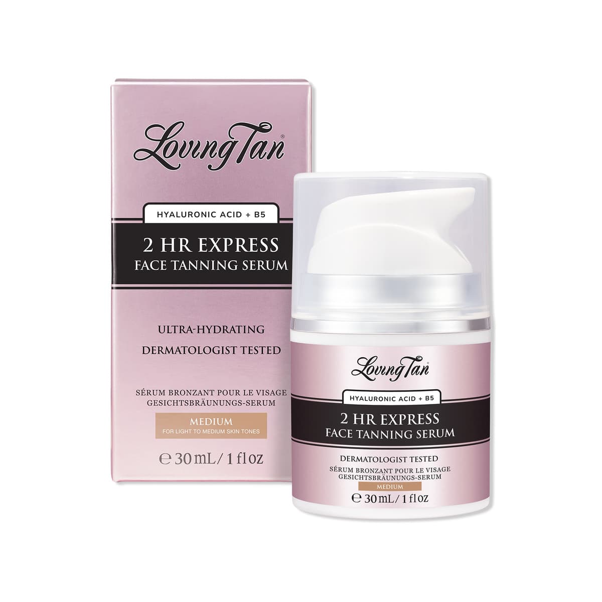2 HR Express Face Tanning Serum