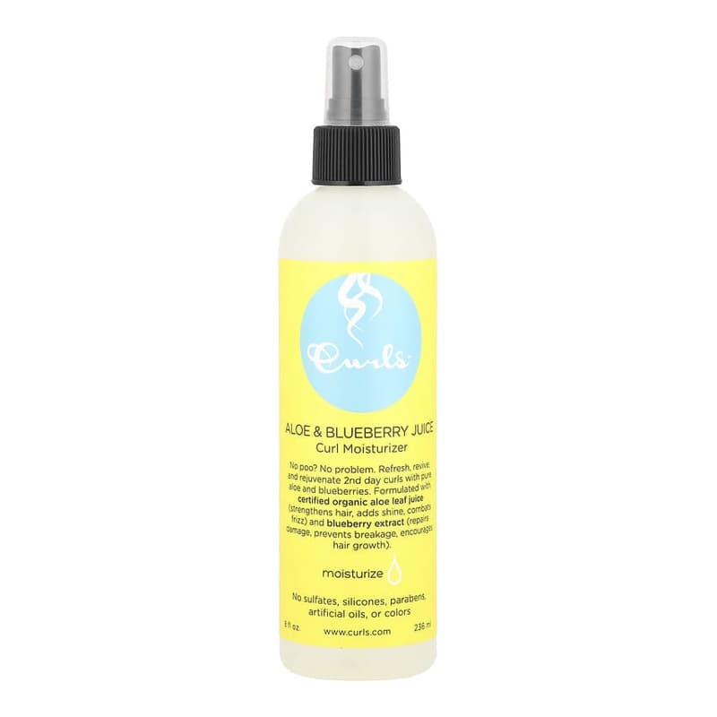 Curl Moisturizer, Aloe & Blueberry Juice