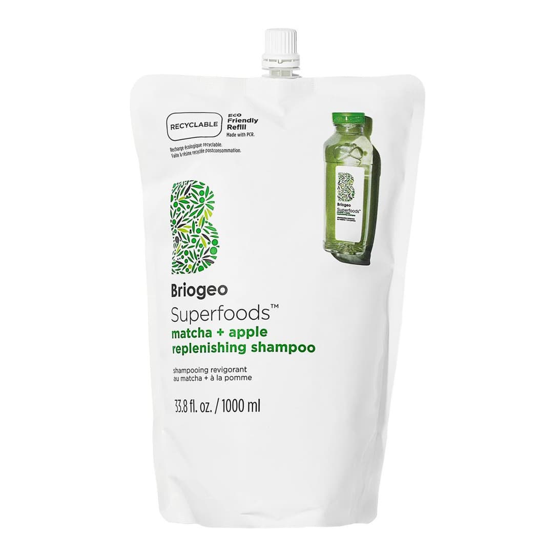 Superfoods™ Matcha + Apple Replenishing Shampoo Jumbo Pouch