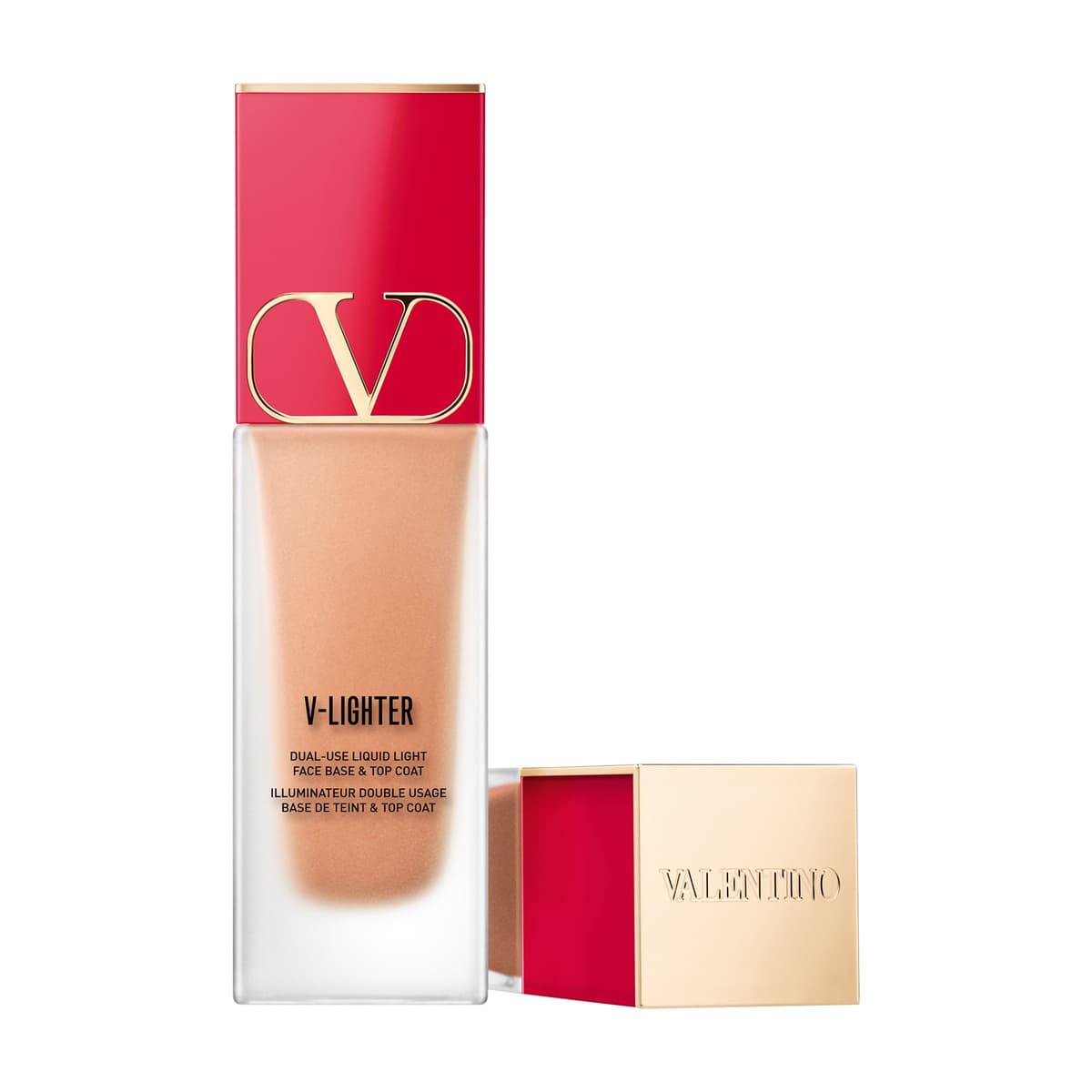 V-Lighter Illuminating Face Primer and Highlighter with Hyaluronic Acid, Ambra