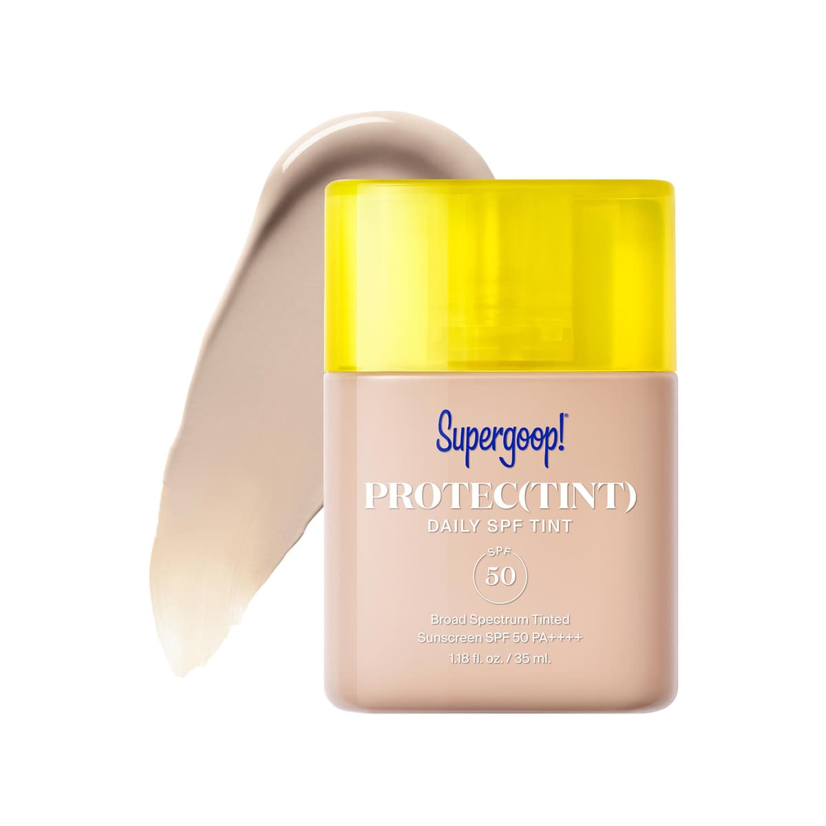 Protec(tint) Daily SPF Tint SPF 50 Sunscreen Skin Tint with Ectoin, 20C