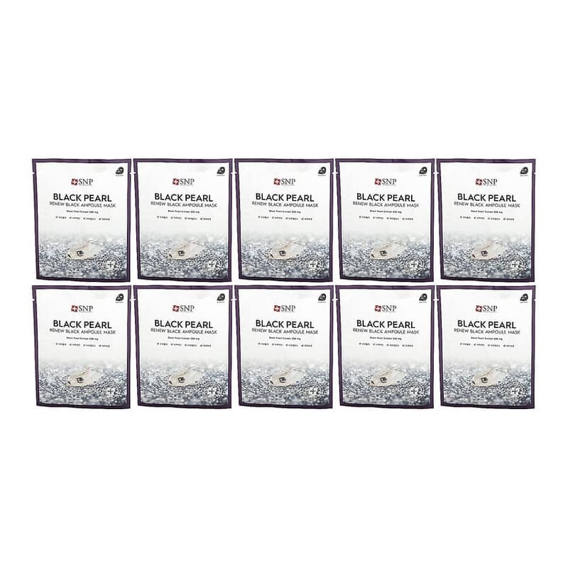 Black Pearl Renew Black Ampoule Beauty Mask