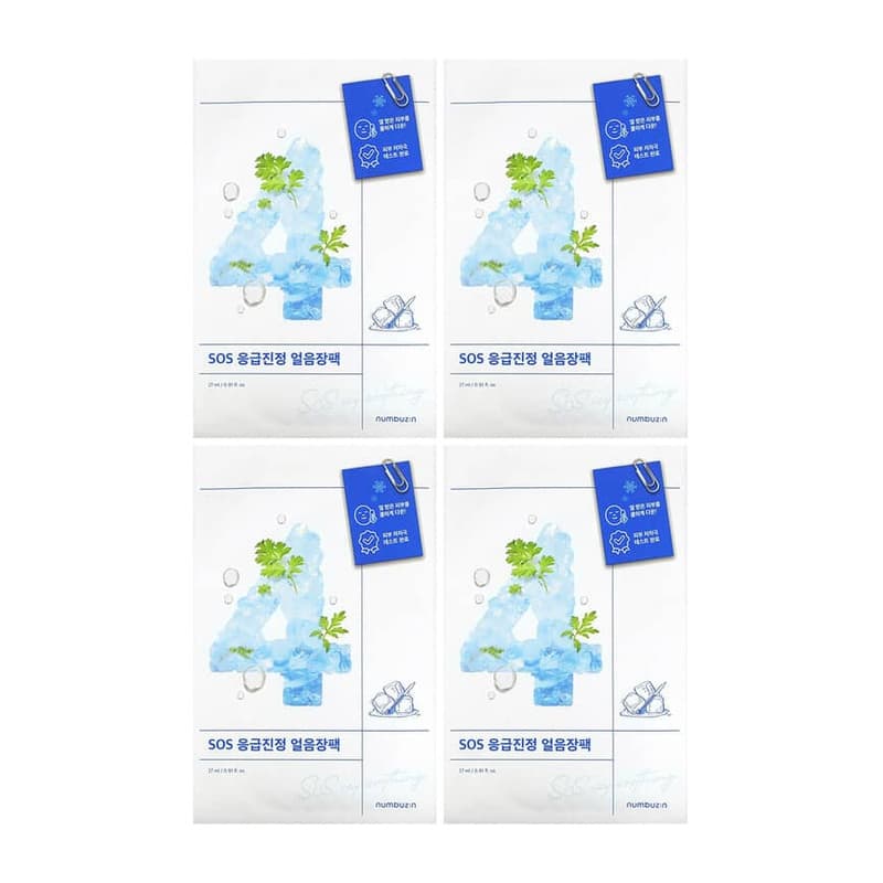 SoS Icy Soothing Beauty Sheet Mask, No. 4