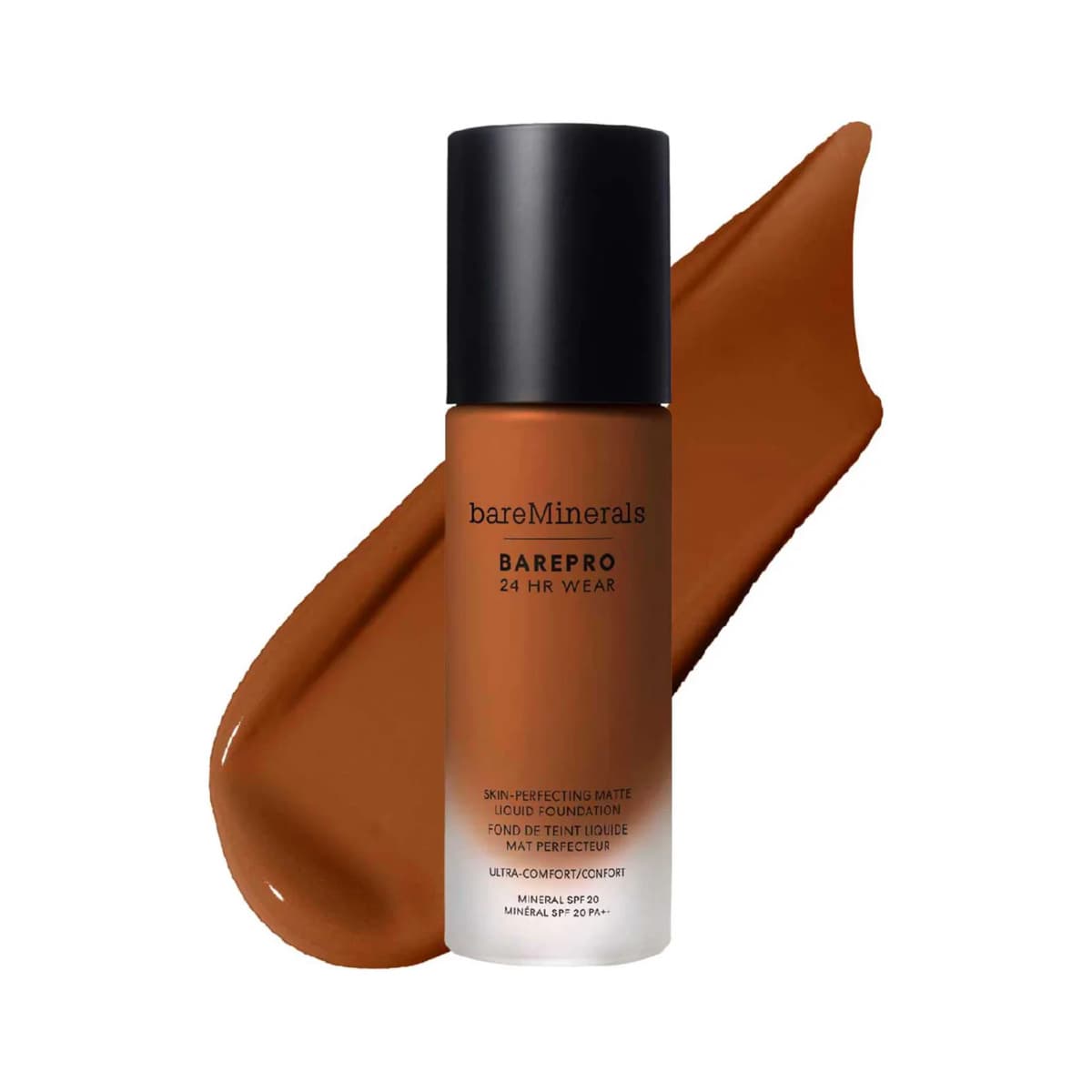 Barepro 24hr Matte Comfort Liquid Foundation Mineral SPF20, deep 51 neutral