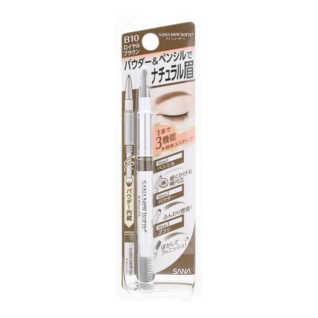 New Born W Brow EX 3 In 1 Eyebrow Pencil, B10