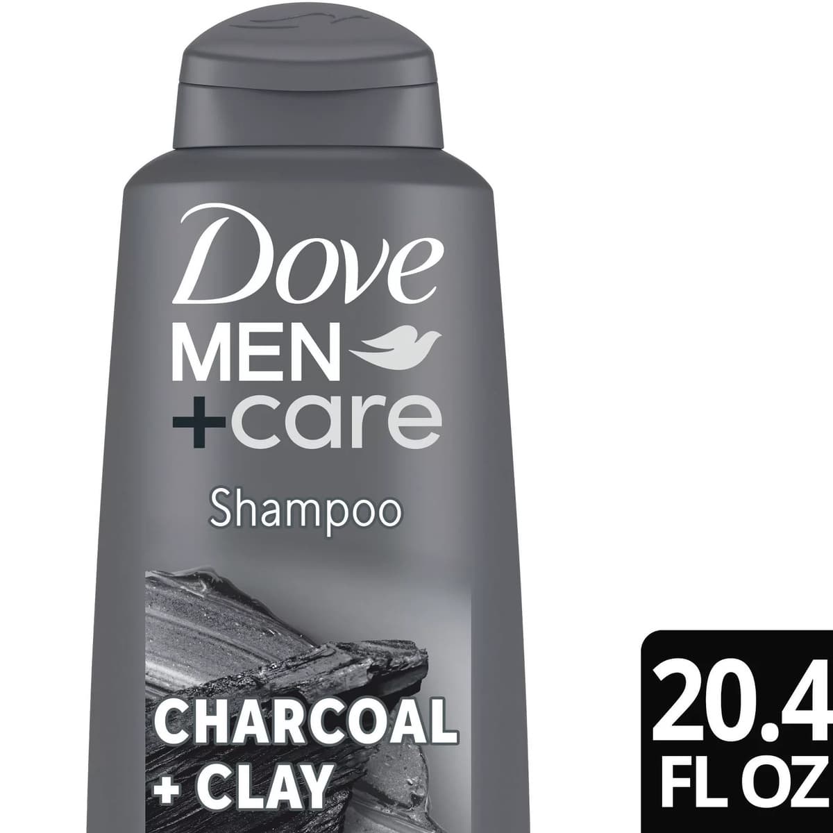 Shampoo with Charcoal + Clay Plant Based Cleansers