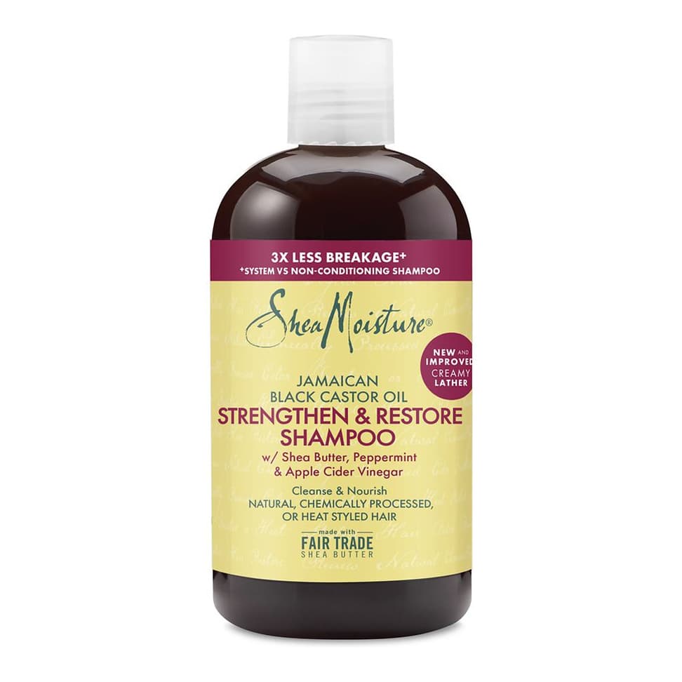 Strengthen and Restore Shampoo 100% Pure Jamaican Black Castor Oil