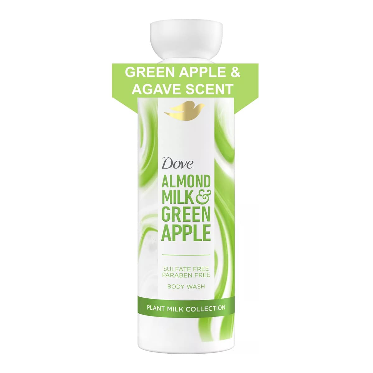 Plant Milk Cleansing Body Wash - Almond Milk & Green Apple
