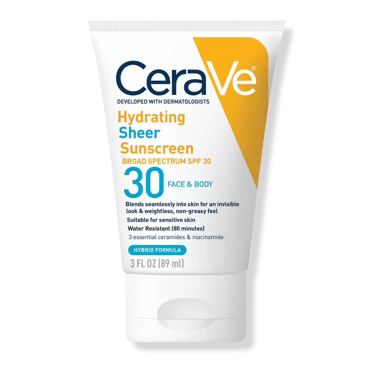 Hydrating Sheer Sunscreen Face and Body Lotion with SPF 30