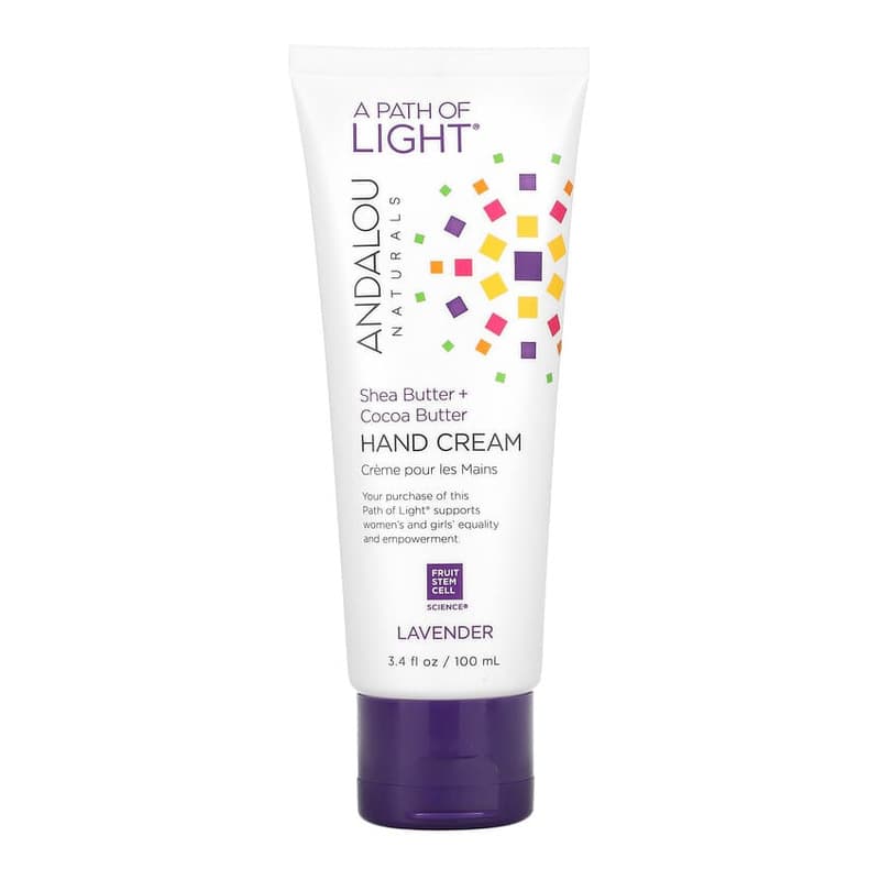 A Path of Light, Shea Butter + Cocoa Butter Hand Cream, Lavender