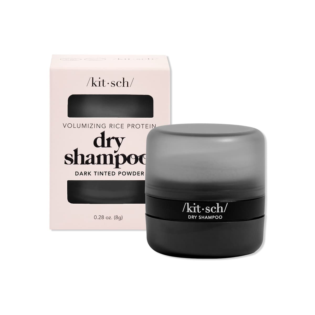 Rice Protein Dry Shampoo Powder, Black