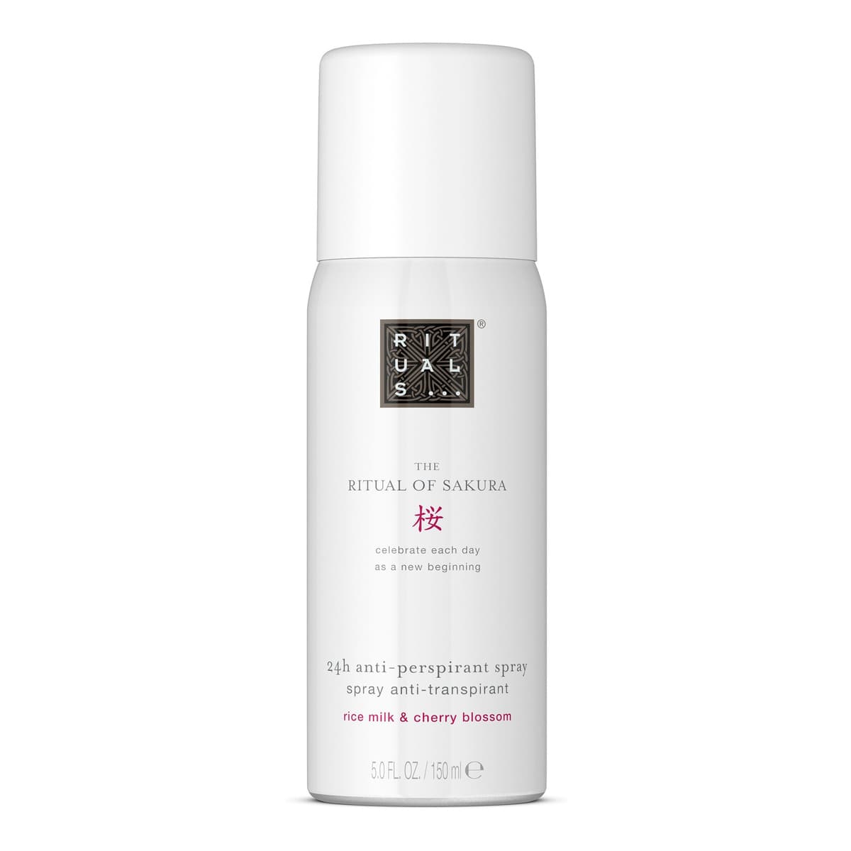 The Ritual of Sakura Floral Cherry Blossom & Rice Milk 24H Anti-Perspirant Spray