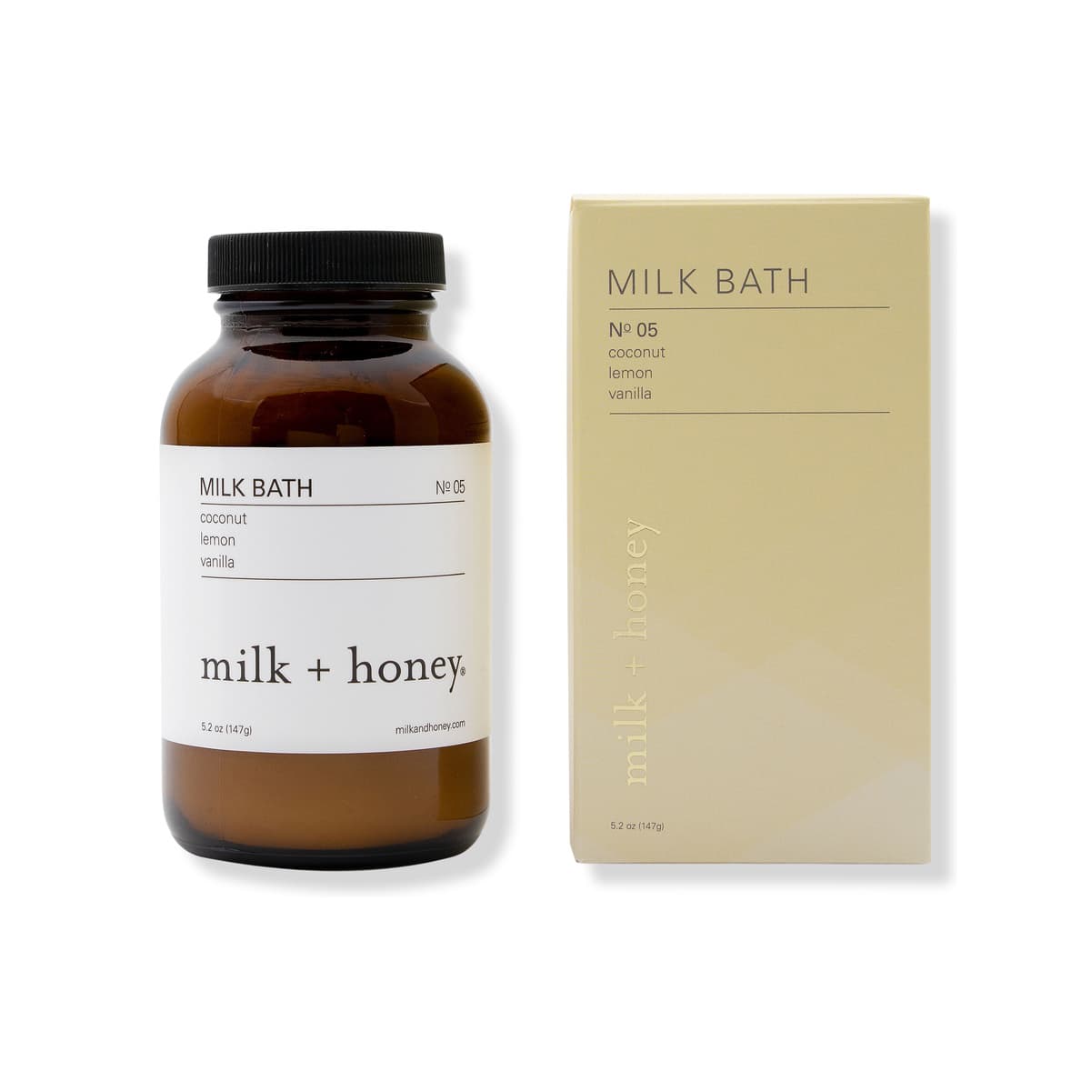 Lemon, Vanilla Milk Bath No.05
