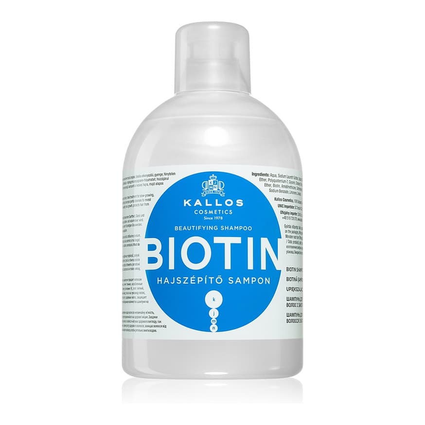 Biotin Shampoo for Fine and Weak Hair