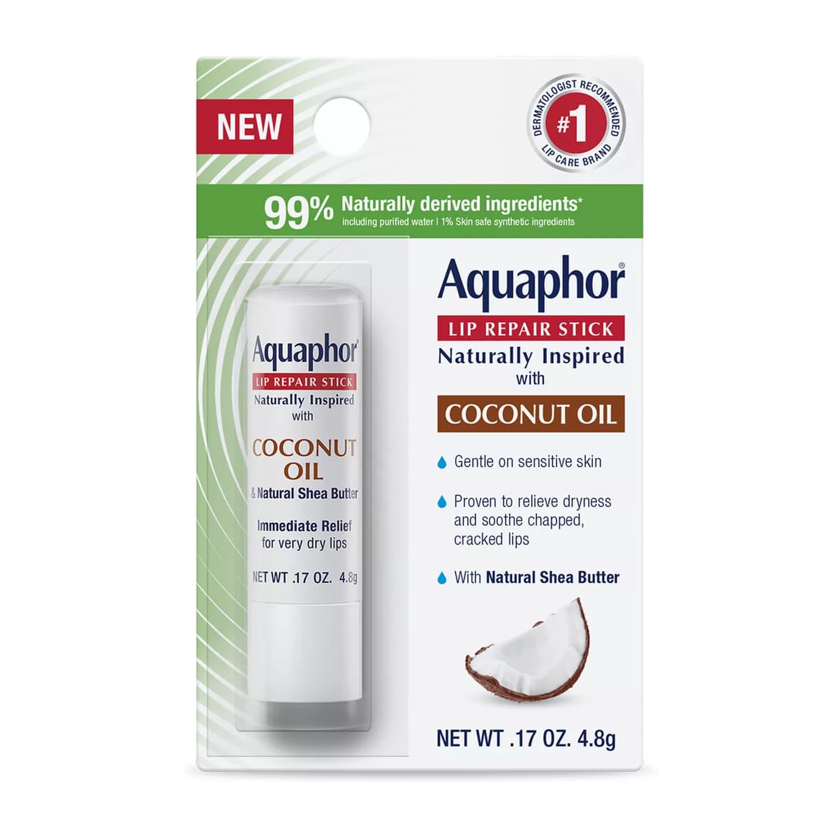 Lip Repair Stick For Immediate Relief - Coconut