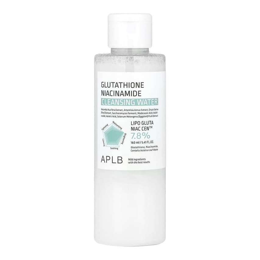 Glutathione Niacinamide, Cleansing Water