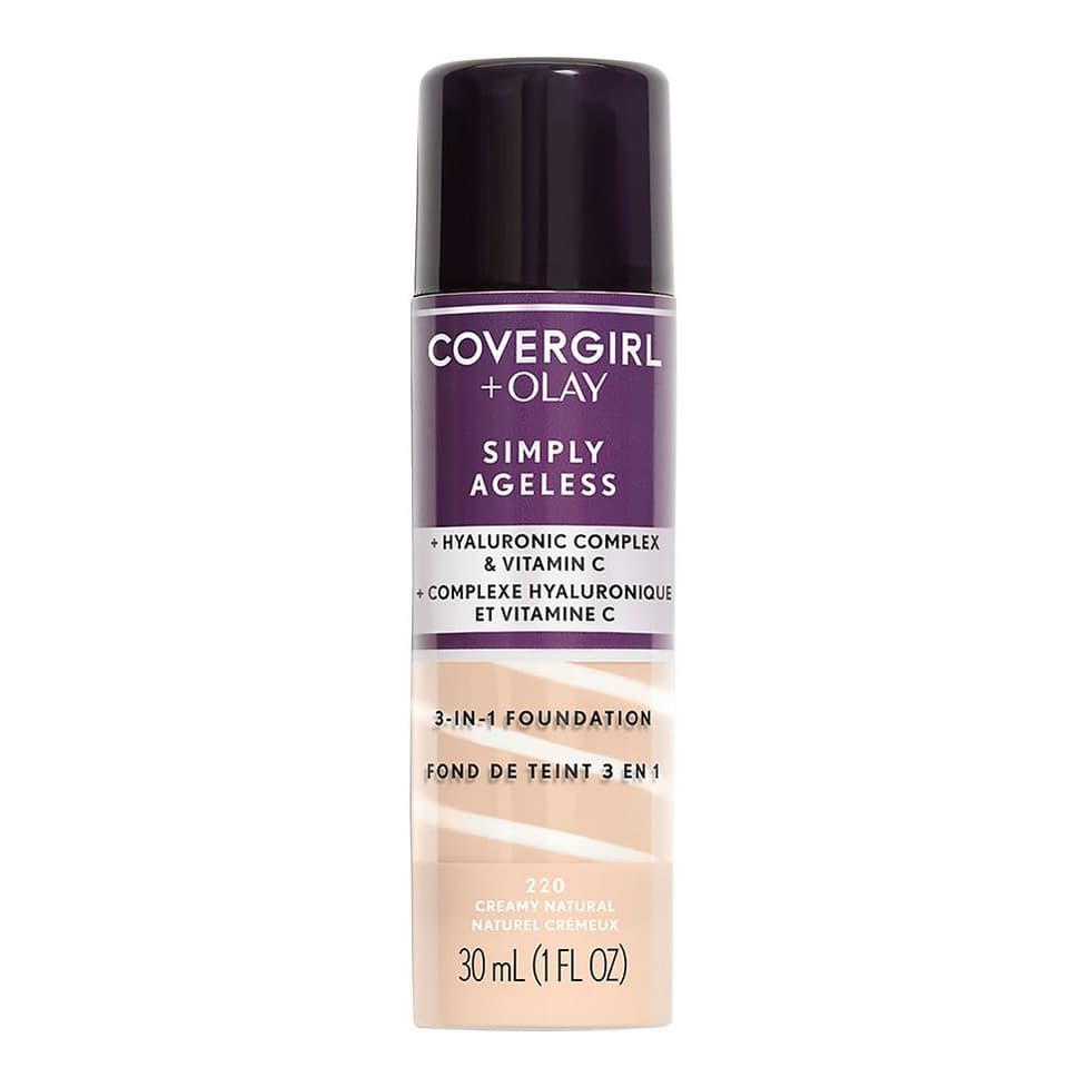 Simply Ageless 3-in-1 Liquid Foundation, Creamy Natural