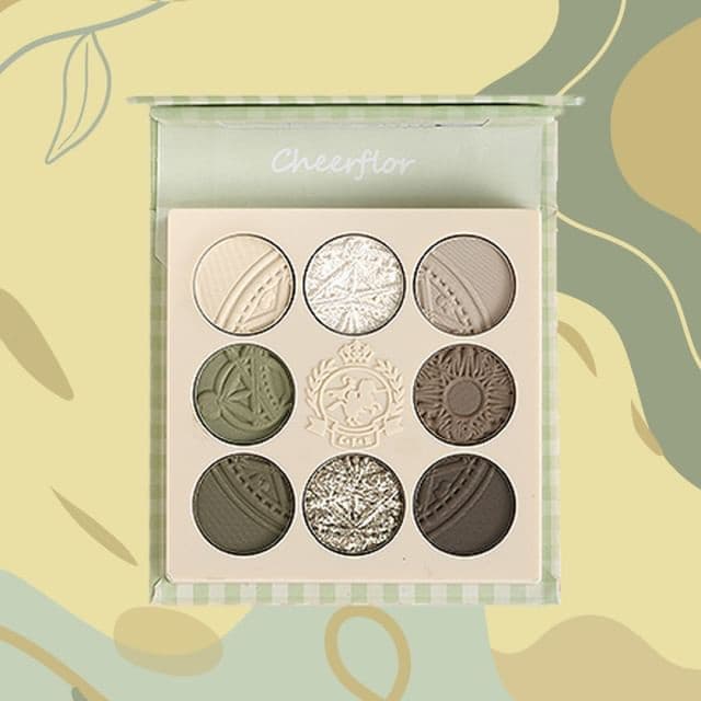 Farley Garden Magic Circle Embossed Eyeshadow, CFR970 Forest Moss