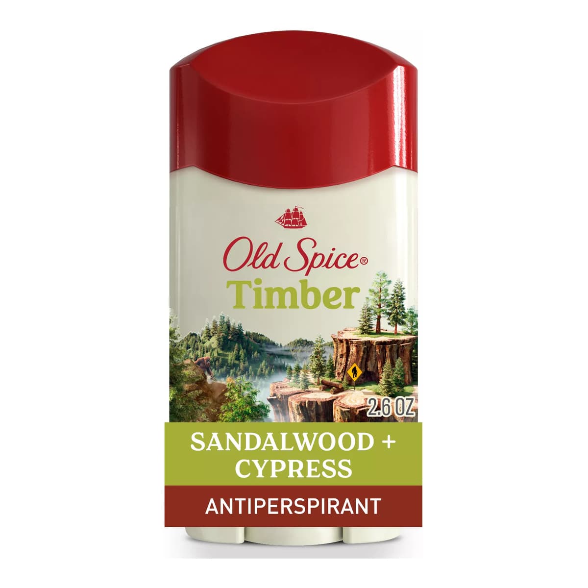 Men's Timber with Sandalwood Antiperspirant Deodorant
