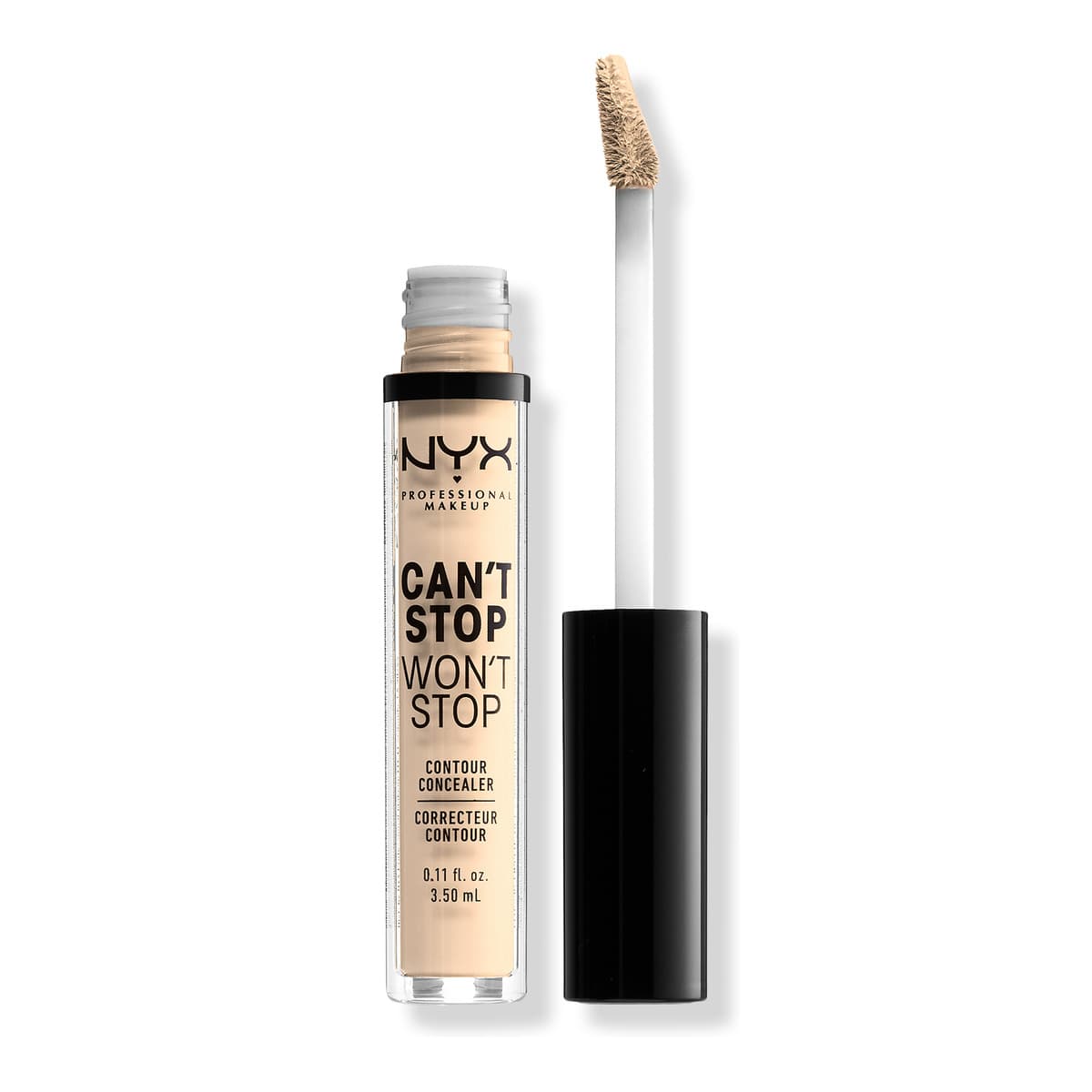 Can't Stop Won't Stop 24HR Full Coverage Matte Concealer, Pale