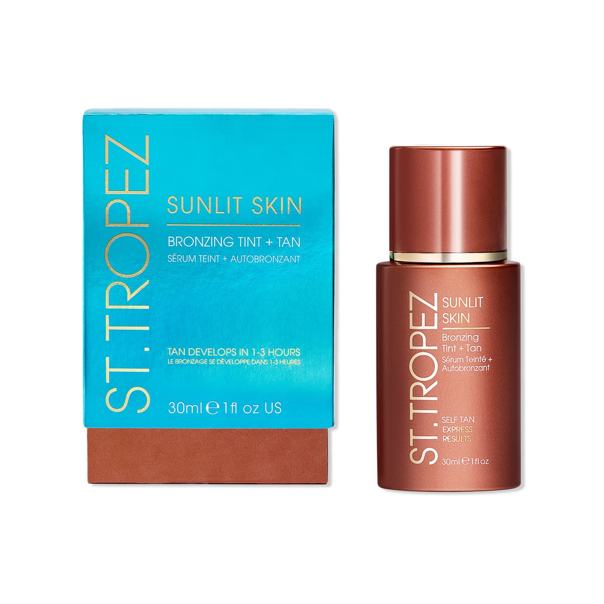 Sunlit Skin Bronzing Tint and Self Tan Serum