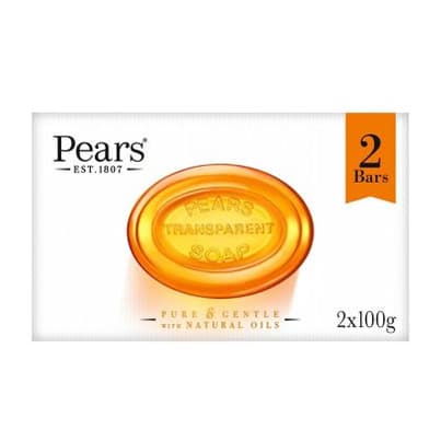 Transparent Soap Pure & Gentle with Natural Oils 2x