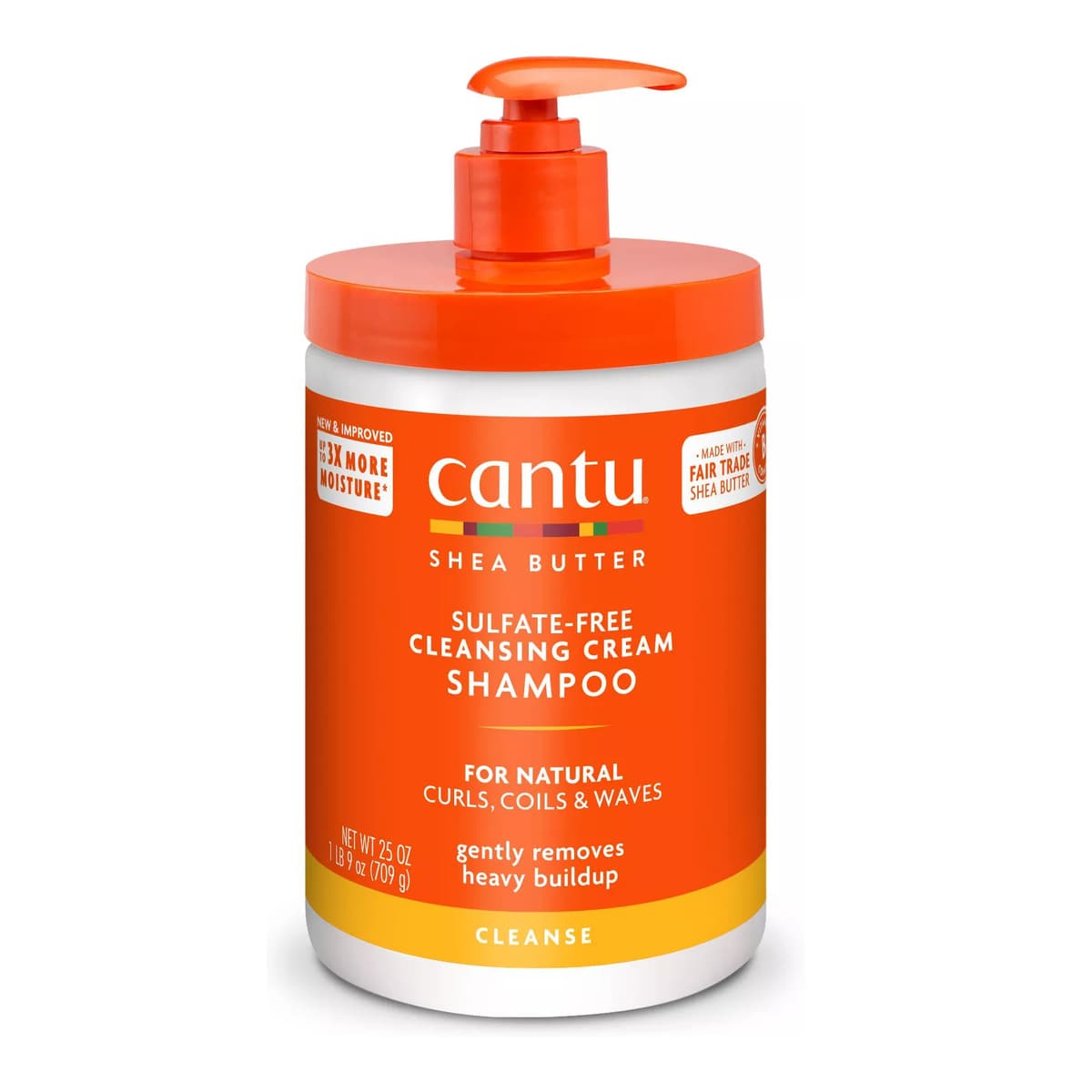 Shea Butter Natural Hair Cleansing Cream Shampoo